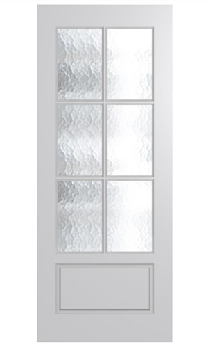 HUME DOOR HAV66 HAVEN EXTERNAL MAPLE (SPM) GLAZED CATHEDRAL (G2)