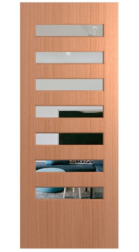 HUME DOOR BFR8 BUSH FIRE RESISTANT (BAL29) SPM (STAIN GRADE) GLAZED 6mm CLEAR (G1)