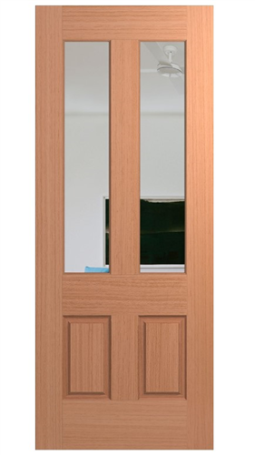 HUME DOOR XS3 SAVOY JOINERY (SPM) MAPLE (STAIN GRADE) BEADING BOTH SIDES GLAZED CLEAR 2040 x 820 x 40mm