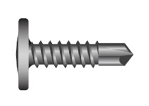 SCREWS BUTTON HEAD (PH#2) CLASS 3 METAL SELF DRILLER