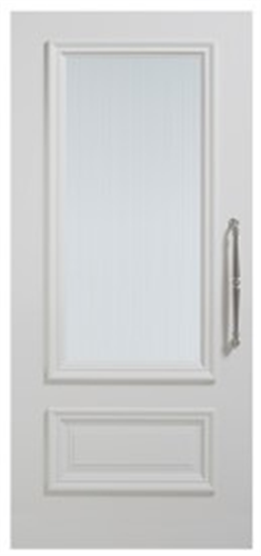 CORINTHIAN DOOR PENINSULA PPEN 2G, PRIMED MDF SKIN, SOLID MDF CORE, HARDWOOD MOULDINGS