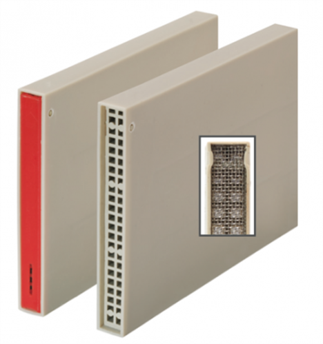 BRICK VENT WEEPA BUSHFIRE with SS GRATE BAL19 - 75 x 10 x 105mm PK25