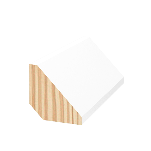 SOFTWOOD PRIMED FINGER JOINTED TRI-QUAD 19 x 19mm x 2.7M