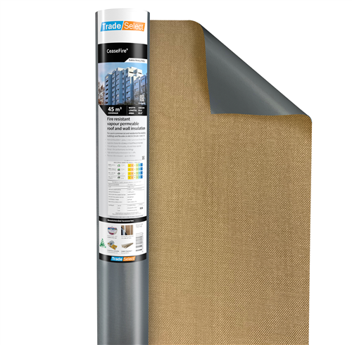WRAP CEASEFIRE (VAPOUR PERMEABLE NON-COMBUSTIBLE WALL) 1500mm x 30M
