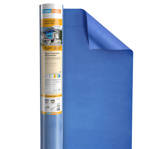 WALL WRAP (TRADE SELECT) VAPOUR PERMEABLE VHP VAPOURTECH® 30M ROLL