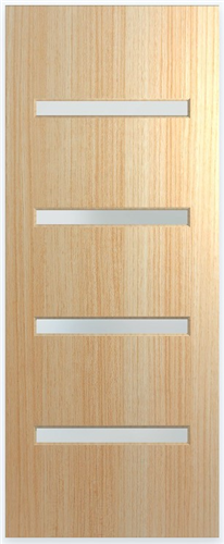 HUME DOORS VER4 ENTRANCE DOOR  TASSIE OAK