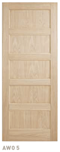 Corinthian Door Moda Awo 5 American White Oak Agnew Building Supplies