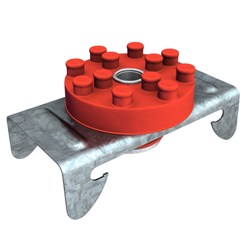 ACOUSTIC ISOLATION DIRECT FIX CLIP for 129/308/309A FURRING CHANNEL