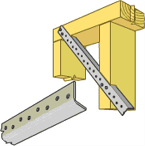 ANGLE BRACE METAL 4200mm