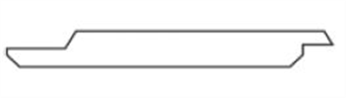 WESTERN RED CEDAR 18mm ECO GRADE REVERSIBLE VEE/SHIPLAP COVERS 127mm RANDOM LENGTHS