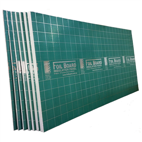 FOILBOARD GREEN INSULATION