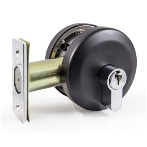 DEADBOLT G2 NEUE SMOOTH ROUND DOUBLE CYLINDER 20MM THROW