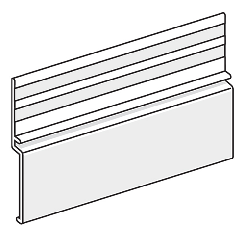 HARDIE™ FINE TEXTURE/BRUSHED CONCRETE CLADDING/EASYTEX/EASYLAP ALUM BASE TRIM 9 x 3000mm