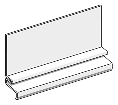 HARDIE™ FINE TEXTURE/BRUSHED CONCRETE CLADDING/EASYTEX/EASYLAP ALUM. BASE TRIM CONNECTOR 9mm