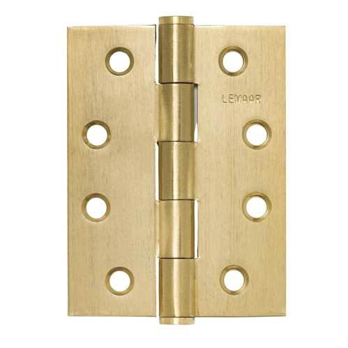HINGES FIXED PIN FLAT TIP (LEMAAR) includes SCREWS 100 x 75 x 2.5mm