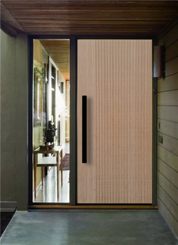 BAMBOO DOOR JANUS - ROUTED BOTH SIDES NARROW GRAIN NATURAL