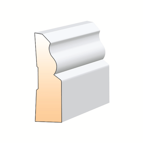 MDF PRIMED SKIRTING/ARCHITRAVE, NSW COLONIAL 42 x 18 x 5400mm