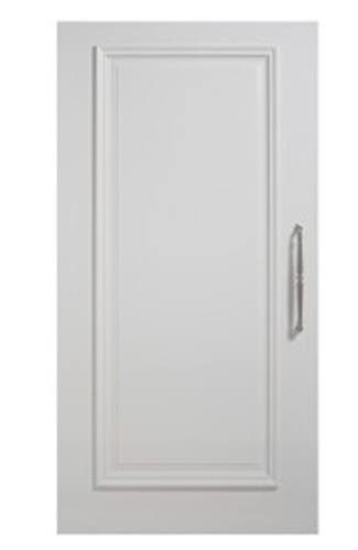 CORINTHIAN DOOR PENINSULA PPENWS 1, PRIMED MDF SKIN, SOLID MDF CORE, HARDWOOD MOULDINGS