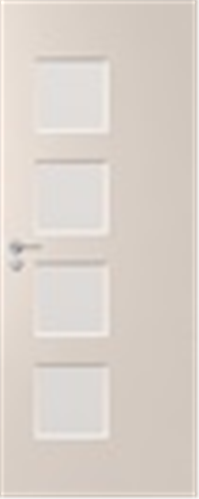 CORINTHIAN DOOR MADISON PMAD 04 ENTRANCE PRIMED GLAZED CLEAR