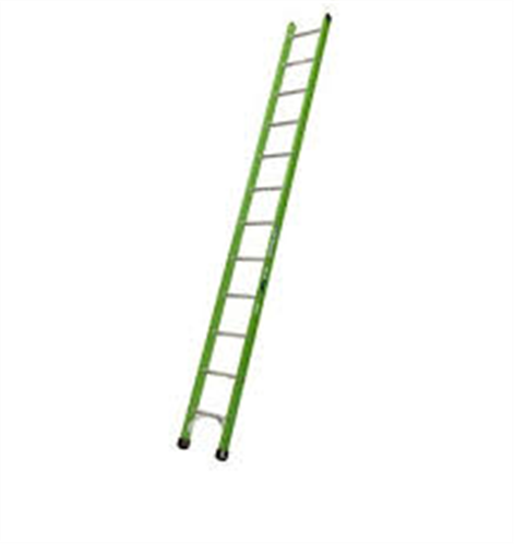 LADDER FIBREGLASS SINGLE SIDED GREEN 125kg