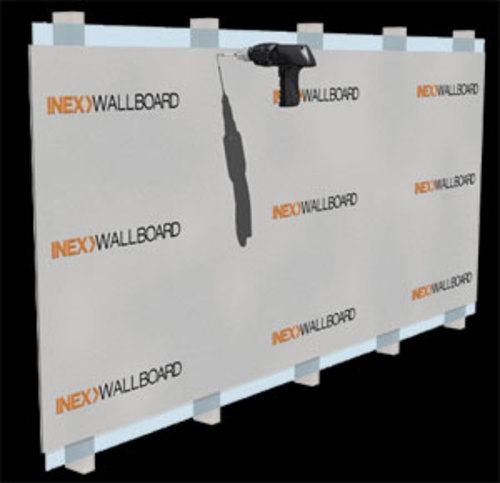 INEX (UBIQ) WALLBOARD ARRISED 3000 x 1200 x 12mm