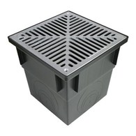 RELN SERIES 300 PIT 350x350x325mm COMPLETE WITH GRATE