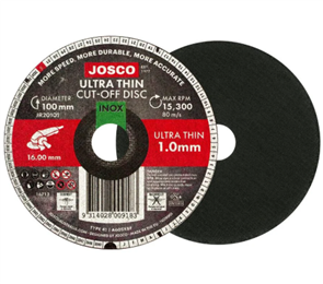 JOSCO PREMIUM CUT-OFF DISCS UT STAINLESS