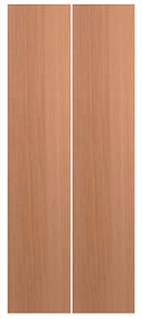 HUME DOOR BF1 BI-FOLD INTERNAL (COMPLETE WITH TRACK & FITTINGS) (SPM) MAPLE (STAIN GRADE) HOLLOWCORE