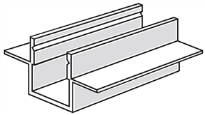 HARDIEDECK™ BASE JOINER DOUBLE WING 3000mm [OLD STYLE]