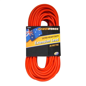 EXTENSION LEAD 10AMP PLUG HEAVY DUTY 15AMP CABLE