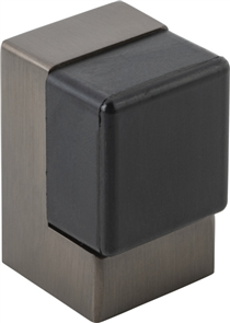 DOOR STOP (IVER) SQUARE FLOOR MOUNT H50 x W32 x D35mm