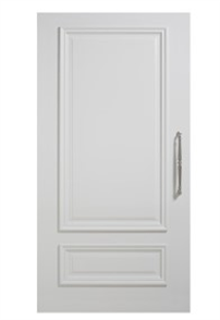 CORINTHIAN DOOR PENINSULA PPENWS 2, PRIMED MDF SKIN, SOLID MDF CORE, HARDWOOD MOULDINGS