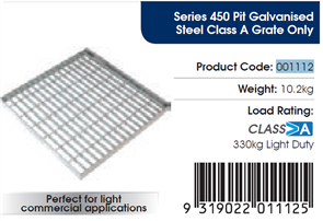 RELN SERIES 450 GRATE ONLY