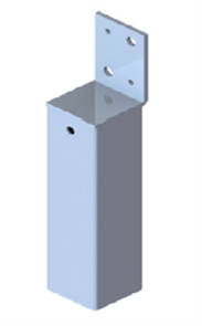 TELESCOPIC HEAD 65mm SUITS 75mm POST