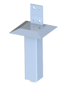 TELESCOPIC HEAD 75mm SUITS 65mm POST