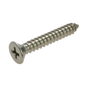 BIOWOOD CLADDING SCREWS STAINLESS STEEL COUNTERSUNK 8g x 30mm