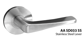 VINCO AA LEVER HANDLE 304 STAINLESS STEEL PASSAGE HEAVY DUTY