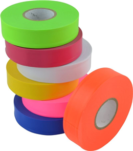SURVEY TAPE/MARKERS (NON ADHESIVE) 25mm x 100M