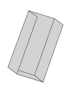 VERSICLAD | ALUMINIUM BEAM GALVABOND BRACKET SQUARE 170MM