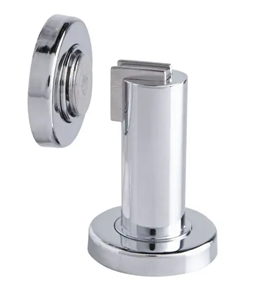 DOOR STOP WALL/FLOOR MOUNT 73mm MAGNETIC ROUND