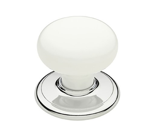 Classic Series White Wardrobe Knob