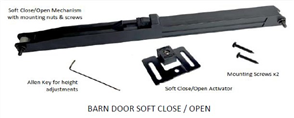 CORINTHIAN PART - BARN DOOR TRACK SOFT CLOSE/OPEN MECHANISM