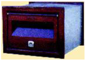 LETTERBOX No 1 FRONT OPENING - 245mm