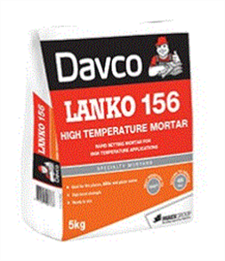 DAVCO (LANKO) HIGH TEMPERATURE MORTAR #156 5kg
