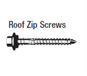 SCREWS ROOF ZIP HEX HEAD SDS CL4 COLORBOND M6 x 65mm