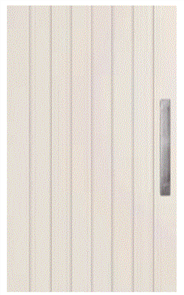 CORINTHIAN DOOR DECO PV 4S EXTERNAL PRIMED SKIN