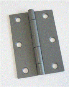 HINGE STEEL BUTT LOOSE PIN POWDER COATED (GREY) 85 x 60 x 1.6mm
