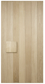 CORINTHIAN DOOR ELEMENTS ELEM A2 VERTICAL SYMMETRICAL AMERICAN WHITE OAK