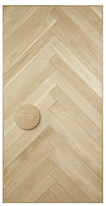 CORINTHIAN DOOR ELEMENTS ELEM A5 HERRINGBONE AMERICAN WHITE OAK