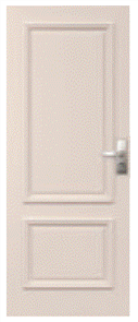 CORINTHIAN DOOR CLASSIC PCL 2 BAL12.5 EXTERNAL MDF CORE PRIMED